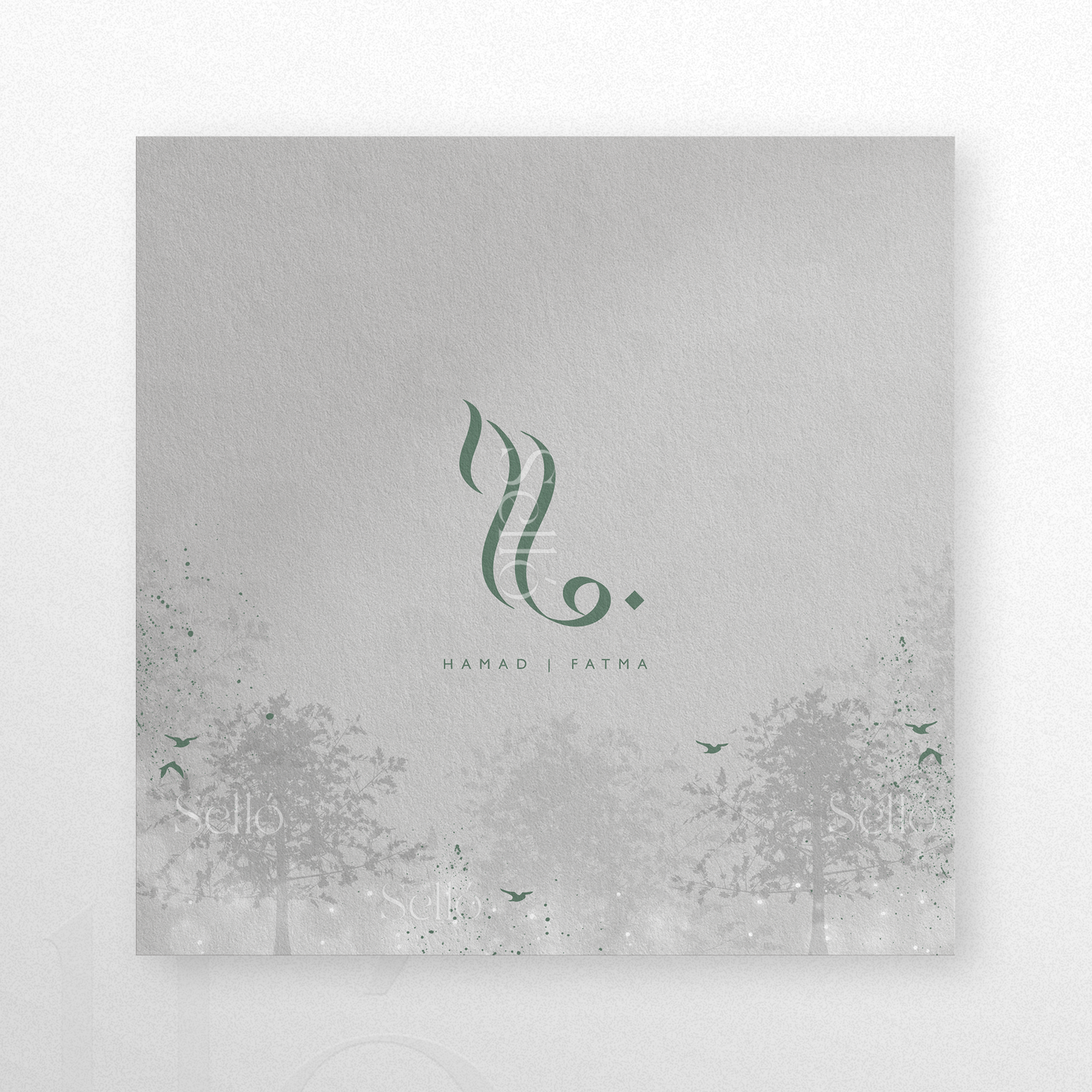 Trees in Gray Theme